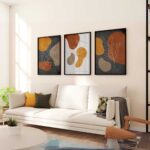 Abstract Botanical Wall Art Prints - Set of 3 | Nature-Inspired Minimalist Decor