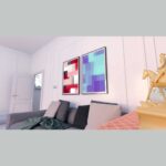 Abstract Geometric Block Canvas Prints – Buy in India