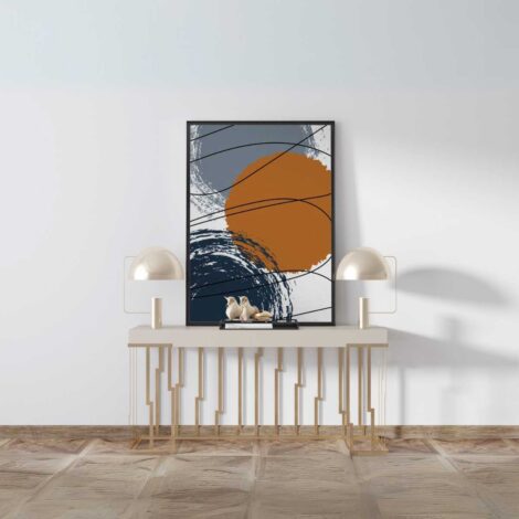 Mid Century Modern Print Set of 3 – Retro Art Decor