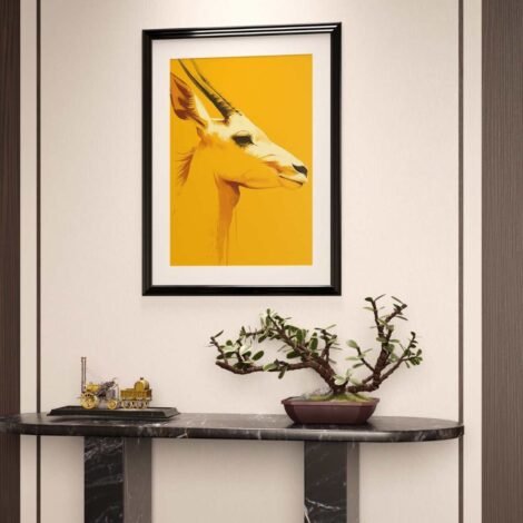Wildlife Antelope Head Canvas Prints-buy-2025 (3)